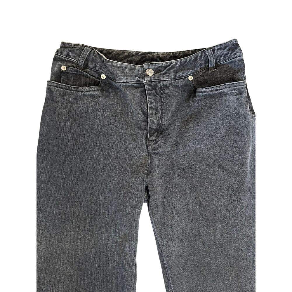 Pendleton Vintage Washed Black Bootcut Jeans 8 | Cotton | Made in Hong Kong - Picture 3 of 10